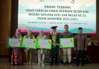 STEI SEBI Tandatangani MoU dengan Mitra Kerja Sama Saat Wisuda ke-18