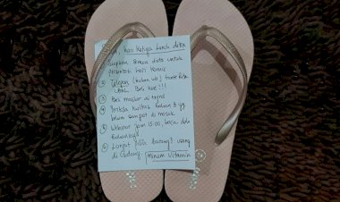 Catatan Sendal Jepit