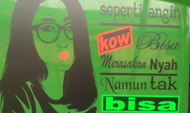 Cinta itu seperti angin,kowe bisa merasakannyah,namun tak bisa melihatnya