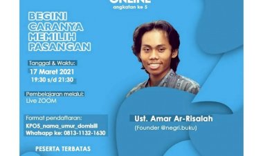 Resume Kajian Begini Caranya Memilih Pasangan