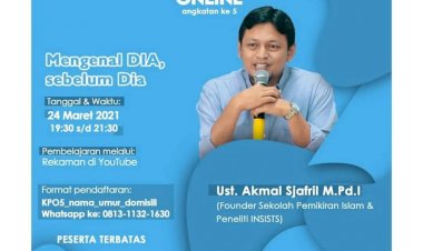 Mengenal Dia, Sebelum dia