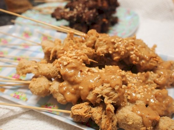 Sate Ayam Tanpa Ayam