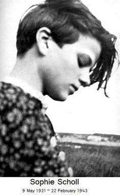 “It’s Such a Splendid Sunny Day and I Have to Go.” Mengenang Sophie Scholl