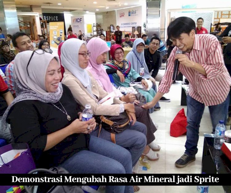 Mengubah Air Mineral jadi Sprite | Extreme Hypnotic Copywriting