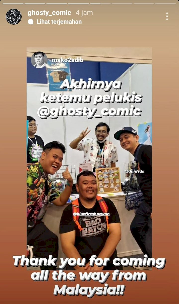 Penulis Komik Turun Gunung Melayani Fans-nya